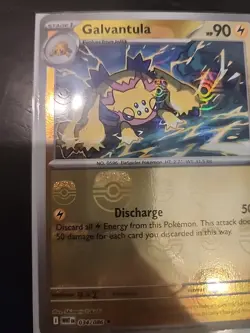 Galvantula 034/086 – Master Ball Pattern Holo – SV10.5 White Flare – Pokemon TCG - Image 3
