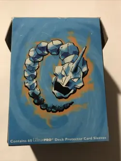 Vintage 1999 WOTC Ultra Pro Official Pokemon Deck Box Blastoise Onix No Sleeves - Image 2