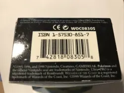 Vintage 1999 WOTC Ultra Pro Official Pokemon Deck Box Blastoise Onix No Sleeves - Image 4