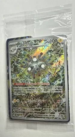 SEALED Magneton SVP 159 Surging Sparks ETB Black Star Promo Pokemon TCG - Image 3