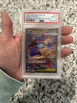 Pokemon 2025 Mega Latias ex 181/132 SIR Mega Evolution GEM MINT PSA 10 - Image 3