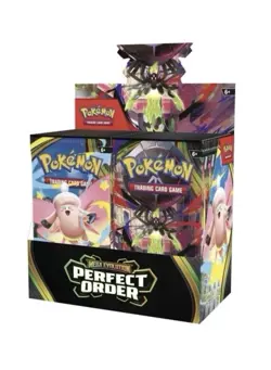 Pokemon TCG Mega Evolution Perfect Order Sealed Booster Box (Pre-Order) - Image 1