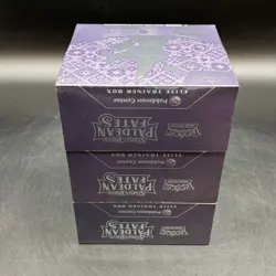 Lot of (3) Pokemon TCG Paldean Fates Pokemon Center Elite Trainer Boxes Sealed - Image 5