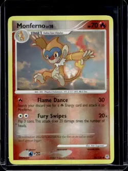 2007 Pokemon Diamond & Pearl Monferno Reverse Holo #56/130 - Image 1