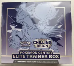 Pokemon Center Sword & Shield Chilling Reign (Ice Rider) ETB SEALED - Image 1