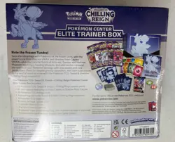 Pokemon Center Sword & Shield Chilling Reign (Ice Rider) ETB SEALED - Image 5
