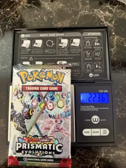 🔥22.36 Gram🔥 HEAVY!!! Prismatic Evolutions Pack! Sealed! PRE S&V Pokemon - Image 1