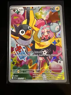Pokemon TCG Iono’s Wattrel 231/217 Illustration Rare Ascended Heroes English NM - Image 1