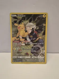 Pokemon Pikachu TG05/TG30 Swsh11: Lost Origin Ultra Rare Full Art Holo NM - Image 1