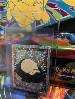 1998 Pokemon Snorlax #S22 Merlin Sticker Series 1 Topps Holo - Image 2