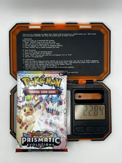 HEAVYU🔥22.84g🔥 Prismatic Evolutions Pokemon Sealed Booster Pack - Image 1