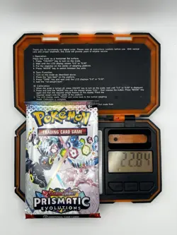 HEAVYU🔥22.84g🔥 Prismatic Evolutions Pokemon Sealed Booster Pack - Image 3