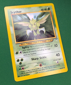 POKEMON TCG - Scyther - Neo Destiny - 55/105 - Non-Holo - LP - Image 2