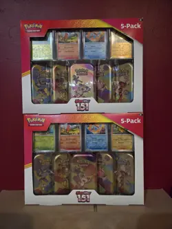 (Lot Of 2) Pokemon 151 Costco Mini Tin Bundle Factory Sealed - Image 1