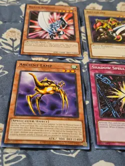 Seto Kaiba Shrink Battle ox Shadow spell Enemy Lamp Vorse (8 card set) Yugioh - Image 3
