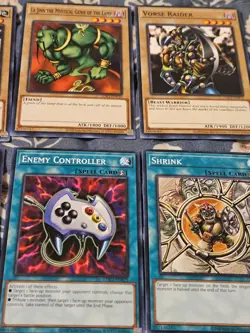 Seto Kaiba Shrink Battle ox Shadow spell Enemy Lamp Vorse (8 card set) Yugioh - Image 5