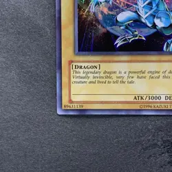 NM Blue-Eyes White Dragon JMP-001 Ultra Rare YuGiOh 770 - Image 4