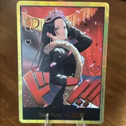 Boa Hancock Gold Frame DON ONE PIECE Card Game Heroines Edition EB-03 English - Image 1