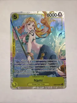 One Piece TCG Nami EB03-053 SR Extra Booster Heroines Edition Near Mint - Image 1