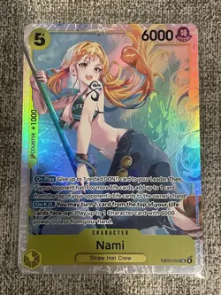 One Piece EB-03 Nami EB03-053 - SR English Heroines Edition - Image 2