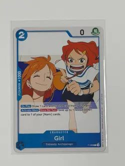 One Piece TCG Girl P-096 Saboady Archipelago OP14 Release Event Promo - Image 1