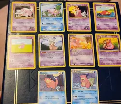 Pokemon TCG Slowpoke/Slowbro/Slowking/Sabrina's Lot - 10 Cards - Image 1