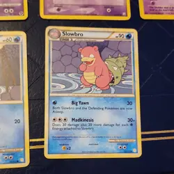 Pokemon TCG Slowpoke/Slowbro/Slowking/Sabrina's Lot - 10 Cards - Image 3