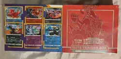 Pokemon Sword & Shield Battle Styles Elite Trainer Box +6 Promo Cards Sealed - Image 1