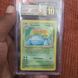 Pokemon Venusaur Trading Card Game Classic Holo 003/034 CGC Pristine 10 2023 - Image 2