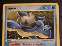 Lapras 8/92 - Holo Rare (Legend Maker) - Moderately Played Pokemon Card - Image 3