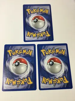 1st Edition Pokemon Neo Genesis Lot Ledyba Noctowl and Slowpoke Pokemon Cards - Image 2