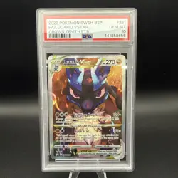 Lucario VSTAR SWSH291 SWSH: Sword & Shield Promo Cards Holo - Image 1