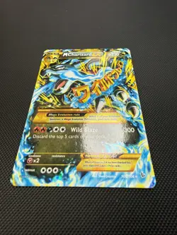 M Charizard EX 108/106 Flash Fire Secret Rare Pokemon Card MP - Image 2