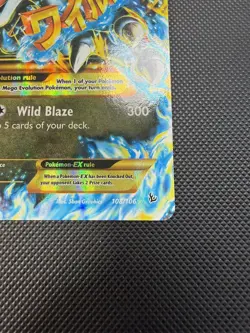 M Charizard EX 108/106 Flash Fire Secret Rare Pokemon Card MP - Image 3