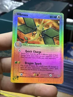 Vibrava 22/97 EX Dragon 2003 Reverse Rare Holo e-Series Pokemon Card TCG - Image 3