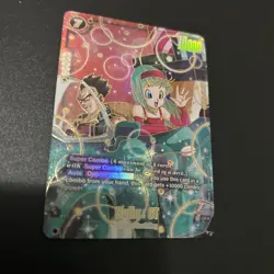 Bulla : GT FB03-127 1st Anniversary Promo Alternate Art Dragon Ball Card Fusion - Image 3
