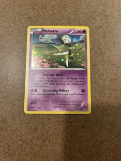 Meloetta Holo Promo XY193 Magearna Mythical Collection Pokemon Card LP-NM - Image 1