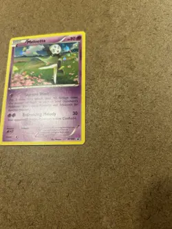 Meloetta Holo Promo XY193 Magearna Mythical Collection Pokemon Card LP-NM - Image 2