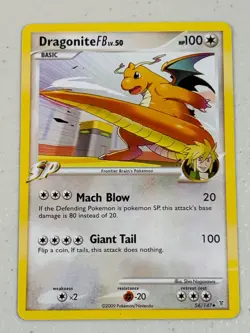 Pokemon DRAGONITE FB 56/147 Card TCG Supreme Victors 2009 - Image 1