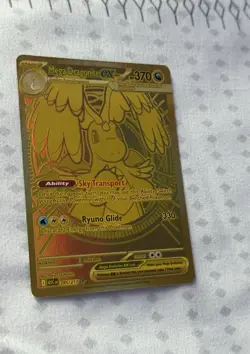 Pokemon Mega Dragonite EX Gold Secret Rare Full Art Foil Card 295/217 ASCEN - Image 2