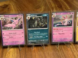 Prismatic Evolutions Costco 8 Mini Tin Cosmos Promo Card Set - Image 3