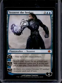 2008 Magic MTG Shards of Alara Tezzeret Seeker #60 - Image 1