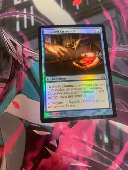 MTG - CONJURED CURRENCY - FOIL - RARE - RTR - LP - Image 1