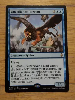 Guardian of Tazeem - Battle for Zendikar Magic the Gathering MTG Single Nice! - Image 1