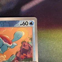 Squirtle 007/165 Pokemon Center Stamped Promo Holo 151 Pokemon - Image 3