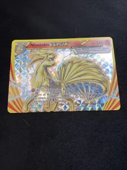 Pokemon TCG Ninetales BREAK Rare BREAK XY - Evolutions 16/108 Near Mint - Image 1