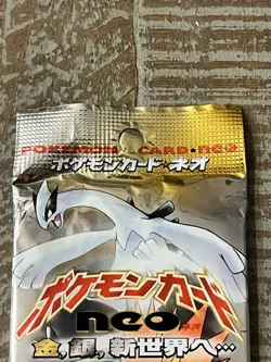 Pokemon TCG Neo Genesis Booster Pack Japanese Factory Sealed 1999 - Image 3