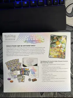 Pokemon TCG: Scarlet & Violet-Prismatic Evolutions ETB - New, Sealed - Image 2