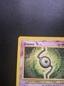 Pokemon - Unown S - Neo Destiny 87/105 - Common - MP - Image 2