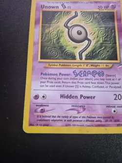 Pokemon - Unown S - Neo Destiny 87/105 - Common - MP - Image 5